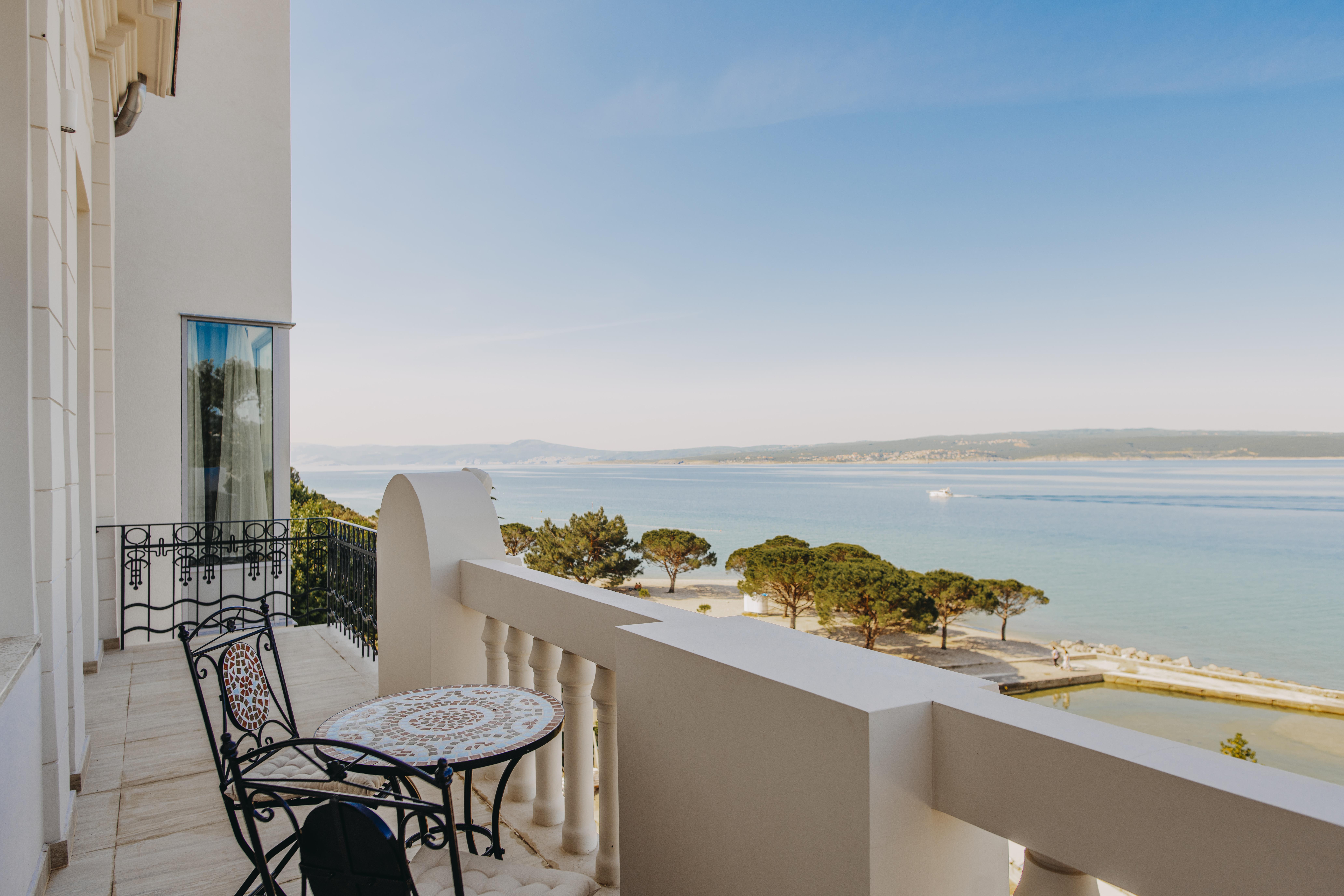 Hotel Miramare Crikvenica Eksteriør billede View from the hotel