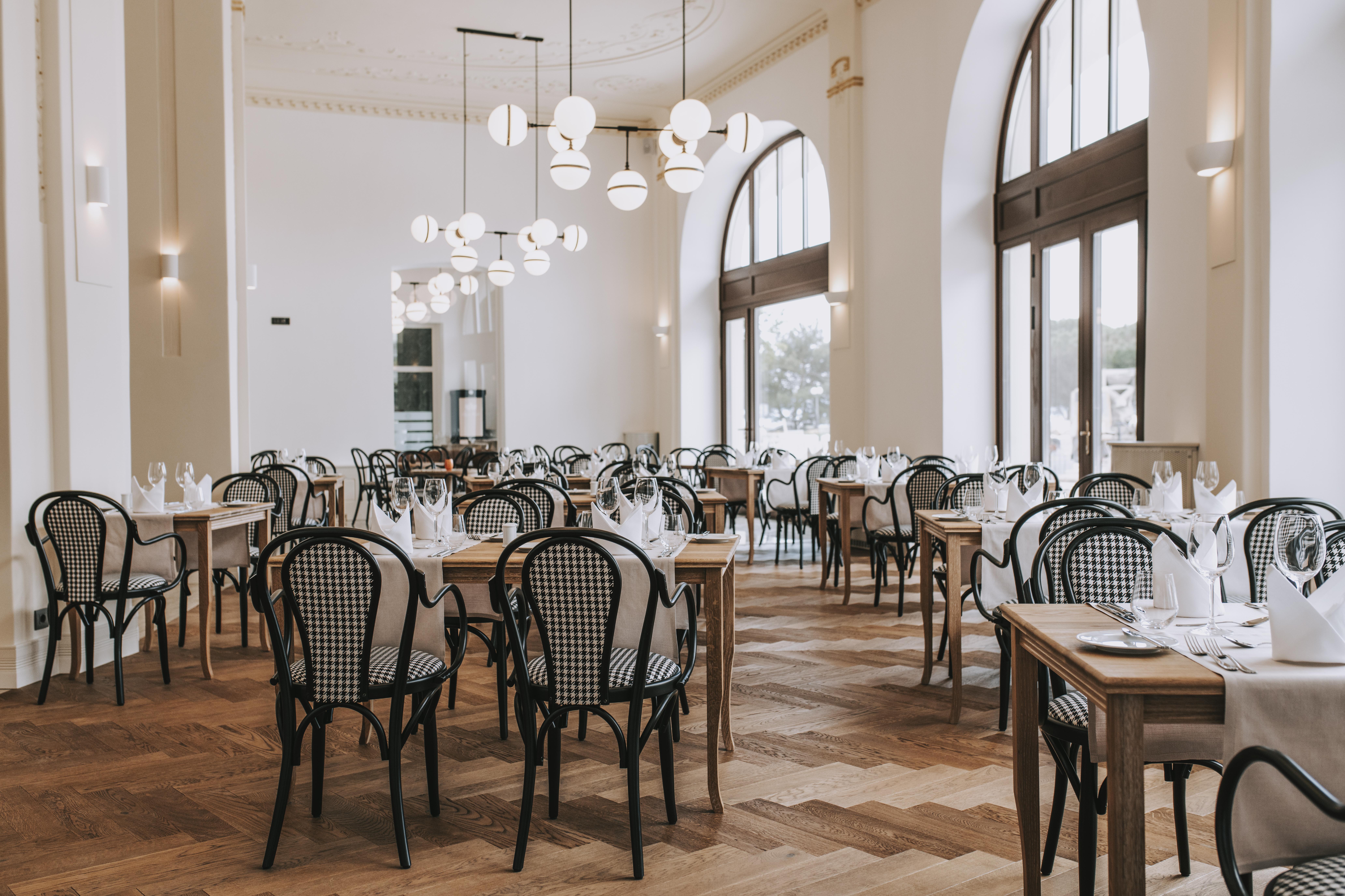Hotel Miramare Crikvenica Eksteriør billede Restaurant